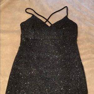 Black prom or homecoming dress